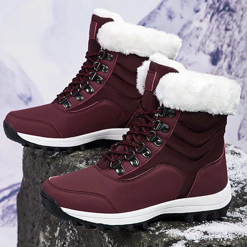 Warm Plush Snow Boots