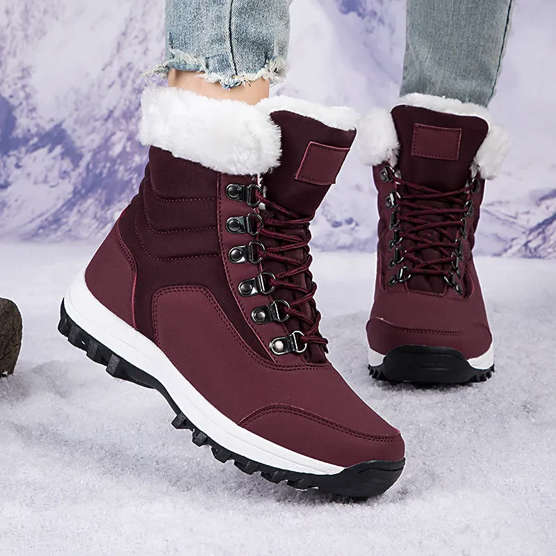 Warm Plush Snow Boots