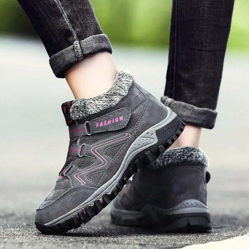 Warm winter women's boots