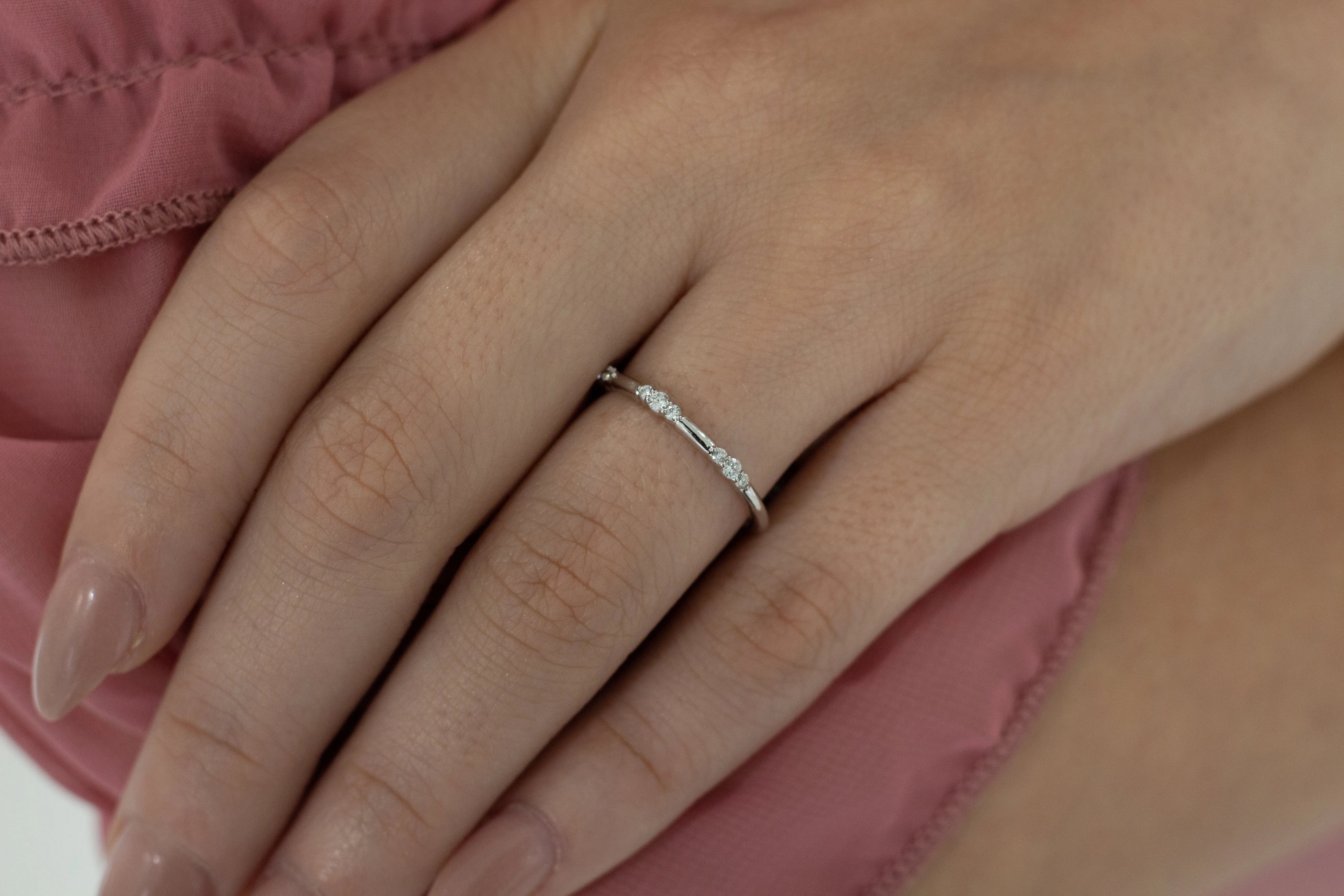 WB0197M ~ MOISSANITE BAND