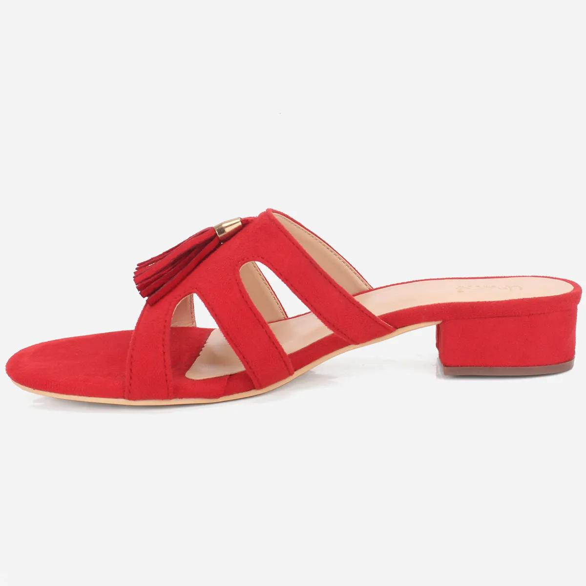 Women "CRUISE" Summer Decorated Block Heel Slippers