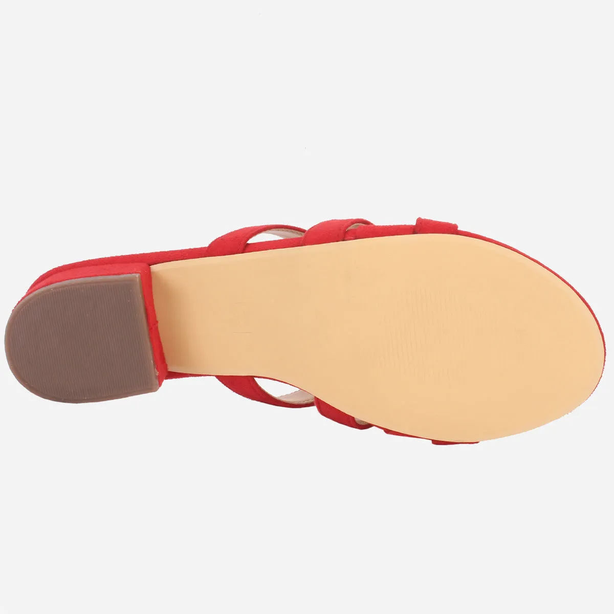 Women "CRUISE" Summer Decorated Block Heel Slippers