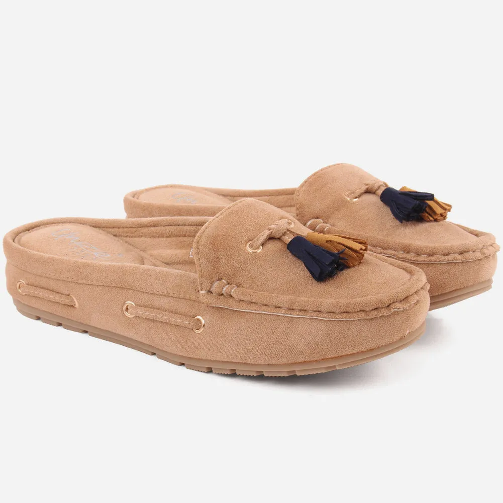 Women "MARTA" Comfy Suede Moccasins