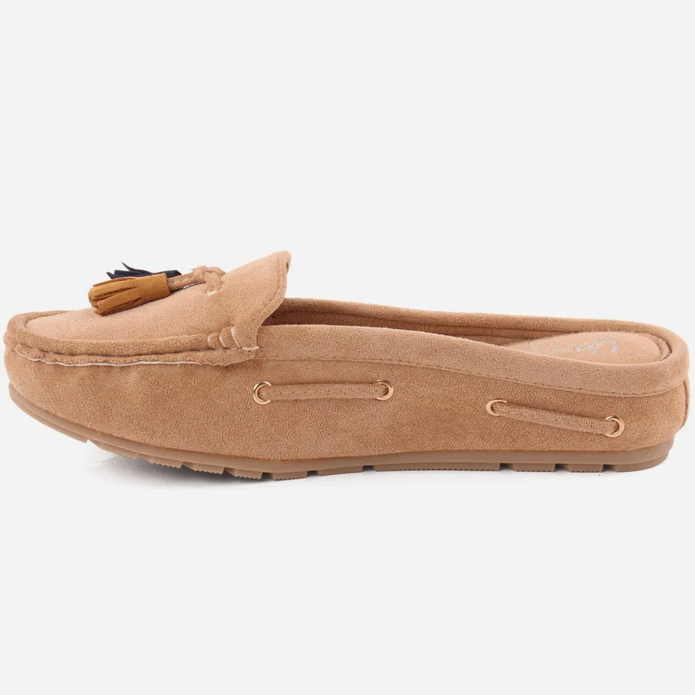 Women "MARTA" Comfy Suede Moccasins
