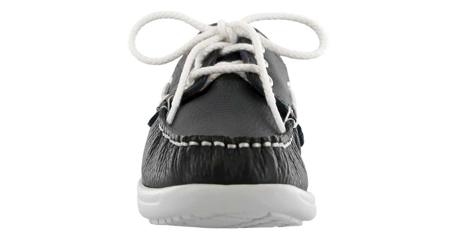 Women's Catalina Lace Up Boat Shoe in Navy