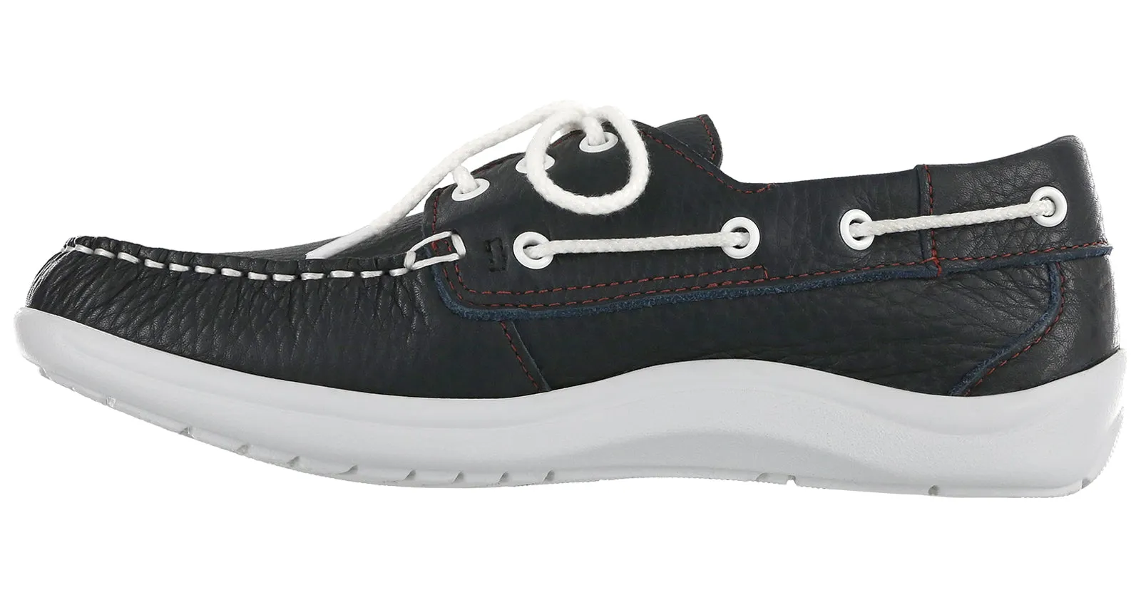 Women's Catalina Lace Up Boat Shoe in Navy