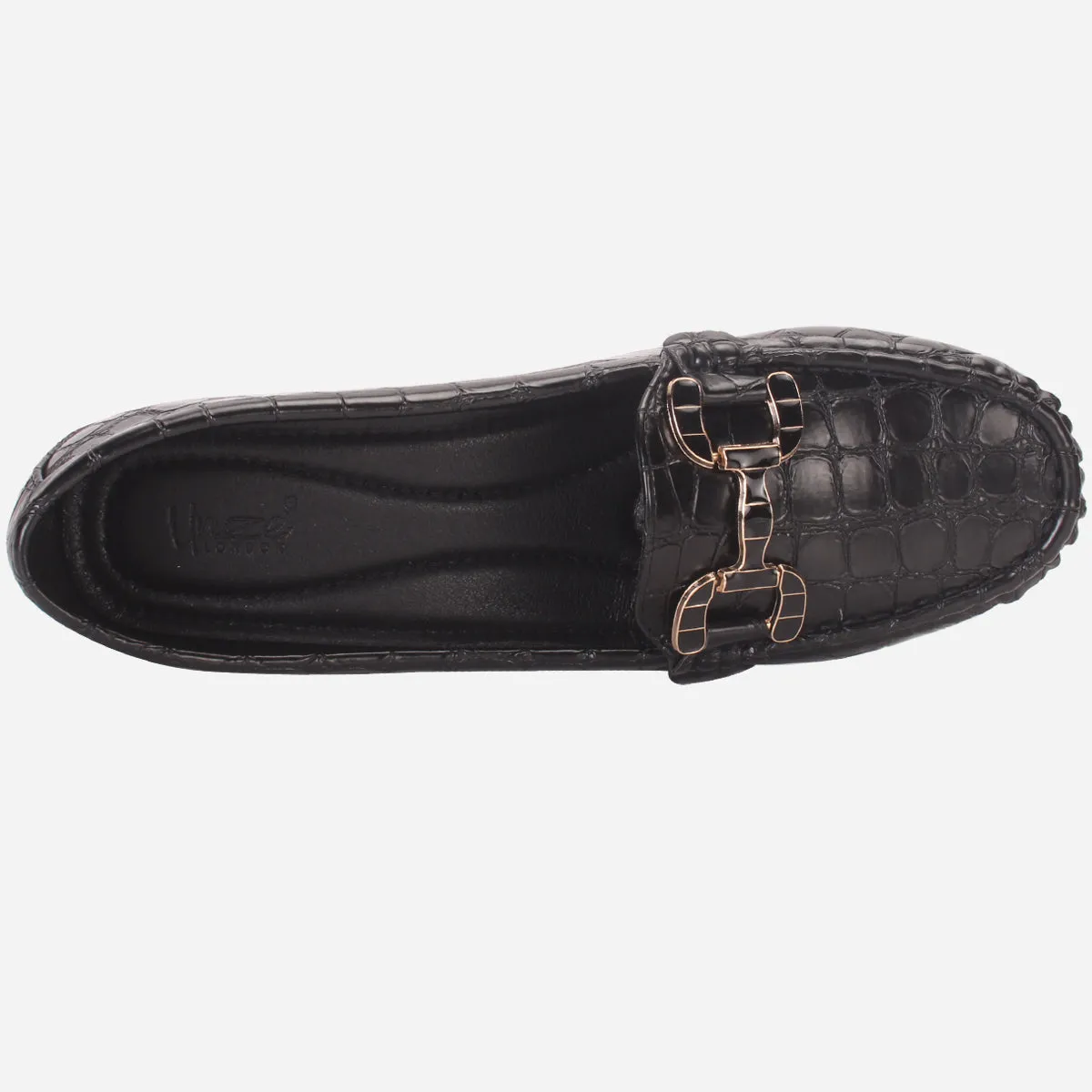 Womens "VIRONA" Wedge Comfy Slide In Moccasins