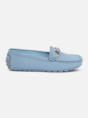 Women's Sky Blue Soft & Premium Loafers (IU2001)
