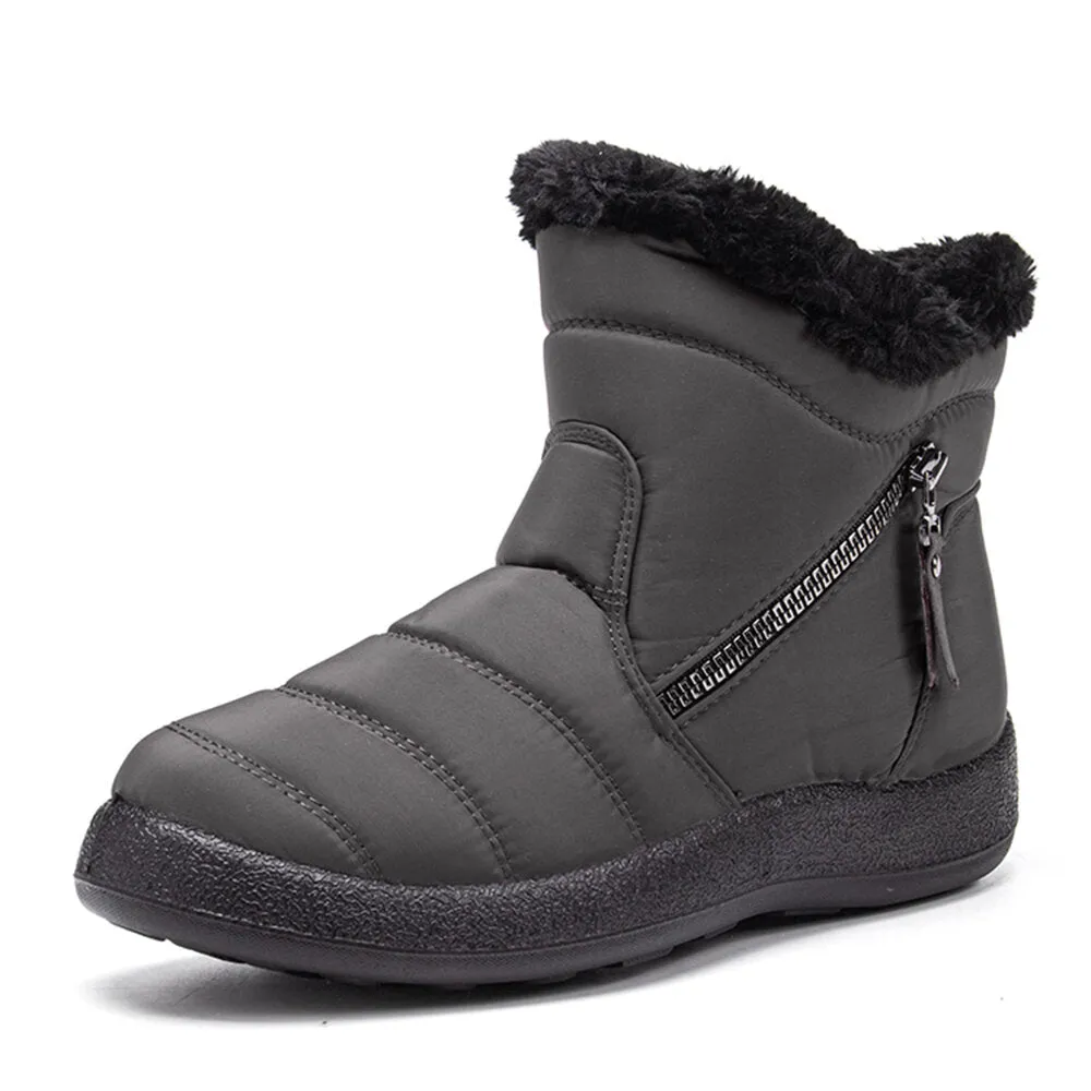 Women's Snow Boots Soft Warm Anti Skid And Wear Resistant Soles