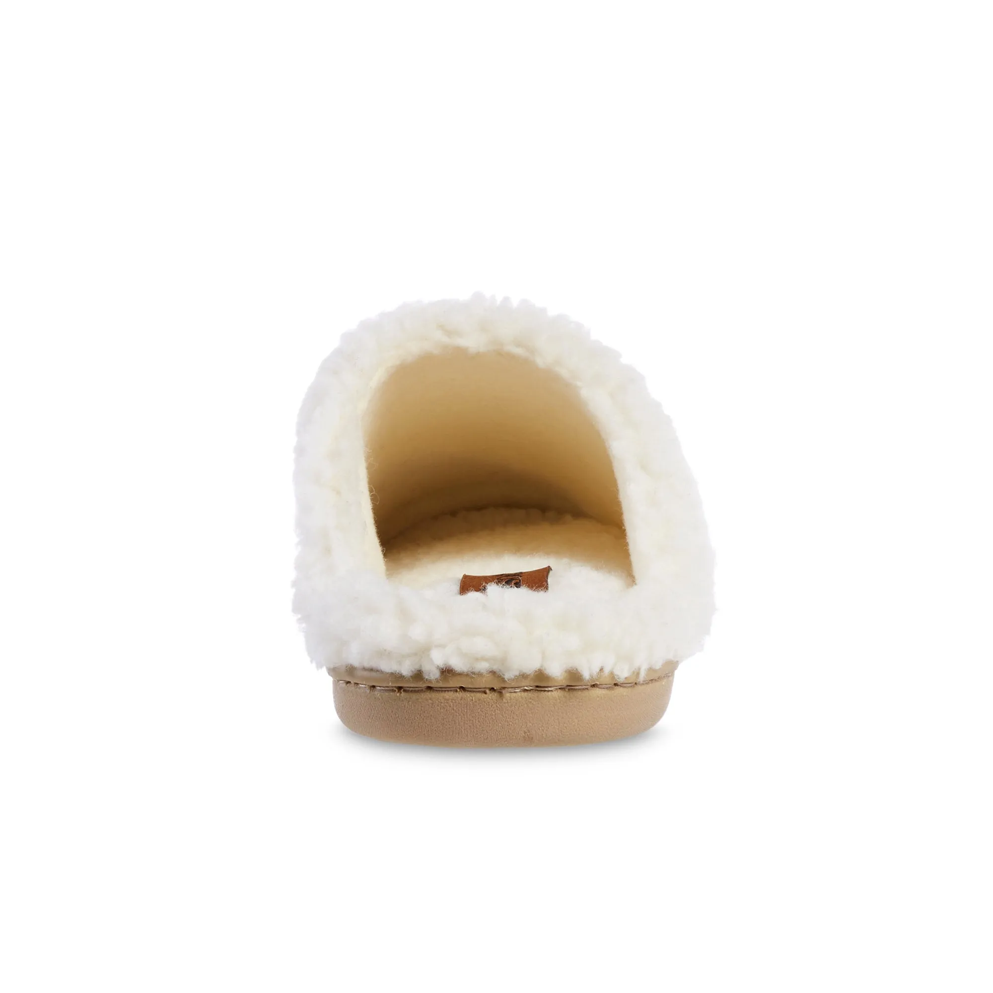 Women's Tinsley Synthetic Leather & Berger Clog Slippers With Memory Foam