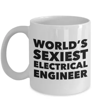 World's Sexiest Electrical Engineer Mug Gift Ceramic Coffee Cup