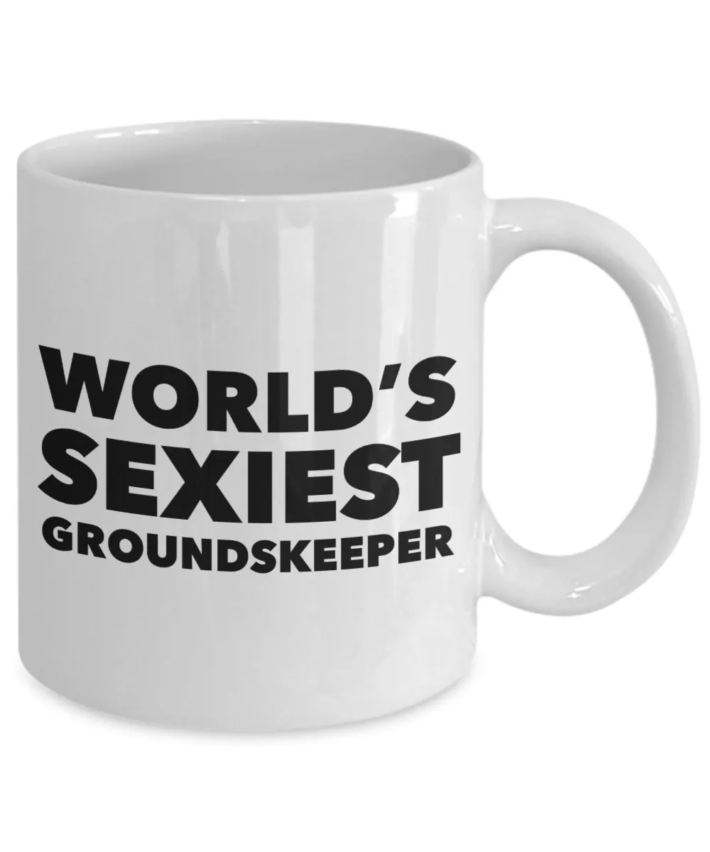 World's Sexiest Groundskeeper Mug Ceramic Coffee Cup