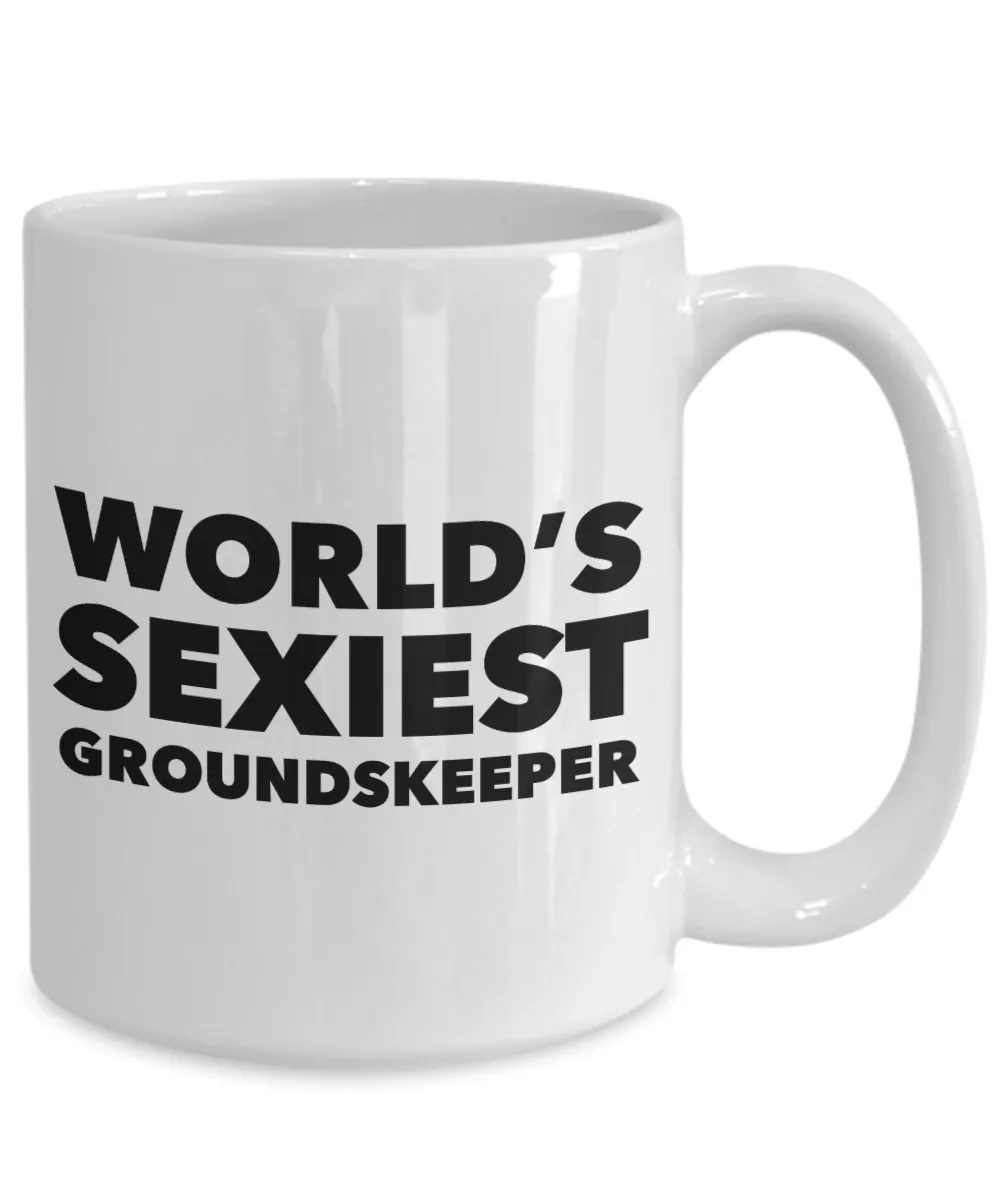 World's Sexiest Groundskeeper Mug Ceramic Coffee Cup
