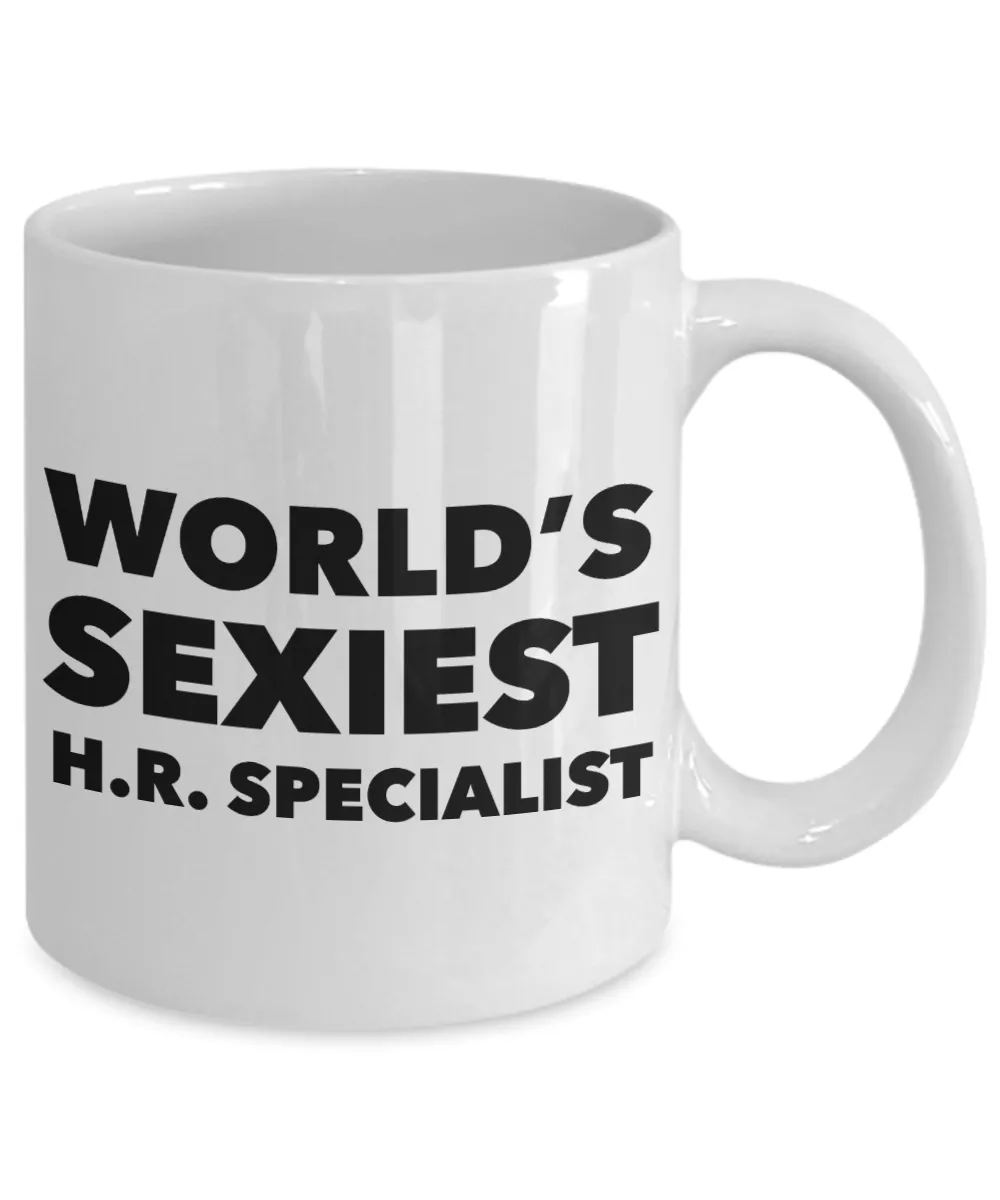 World's Sexiest HR Specialist Mug Human Resources Gift Ceramic Coffee Cup