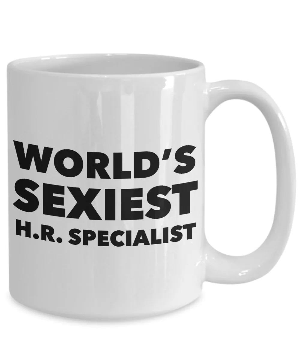 World's Sexiest HR Specialist Mug Human Resources Gift Ceramic Coffee Cup