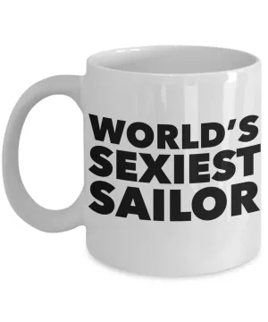 World's Sexiest Sailor Mug Ceramic Coffee Cup