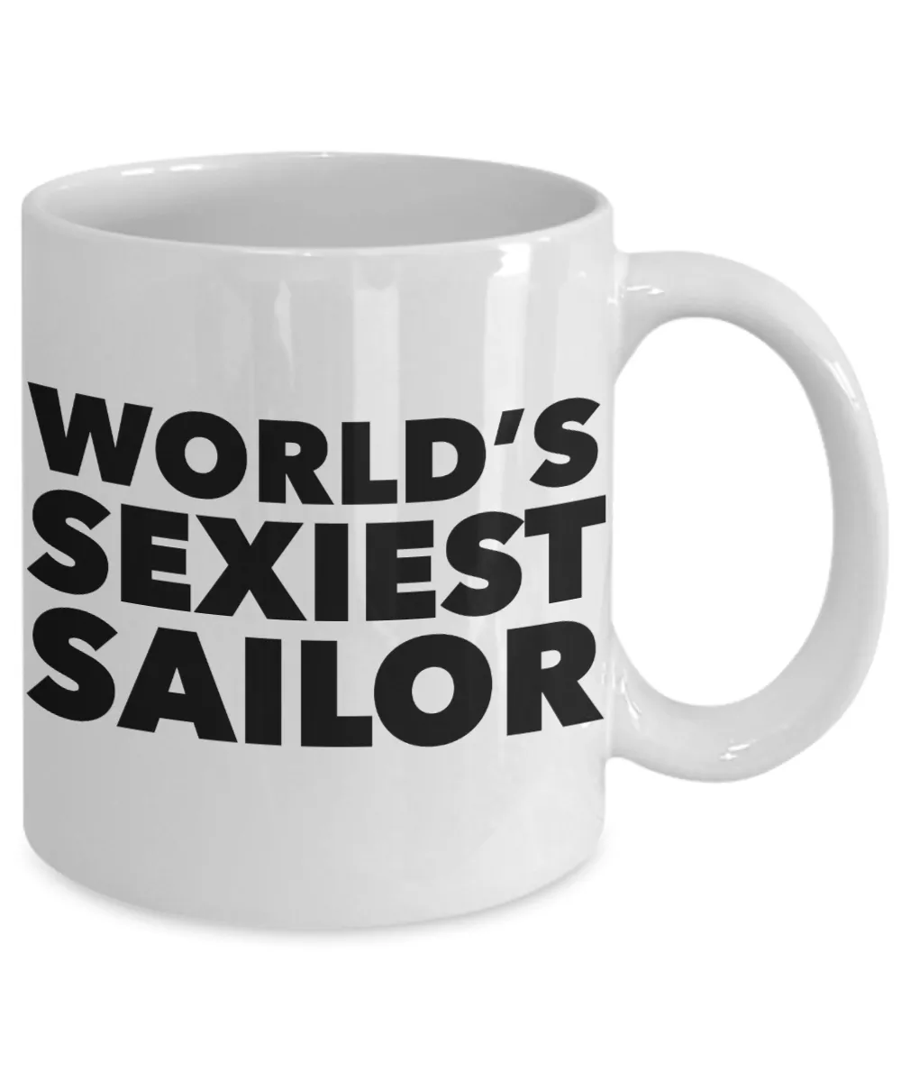World's Sexiest Sailor Mug Ceramic Coffee Cup