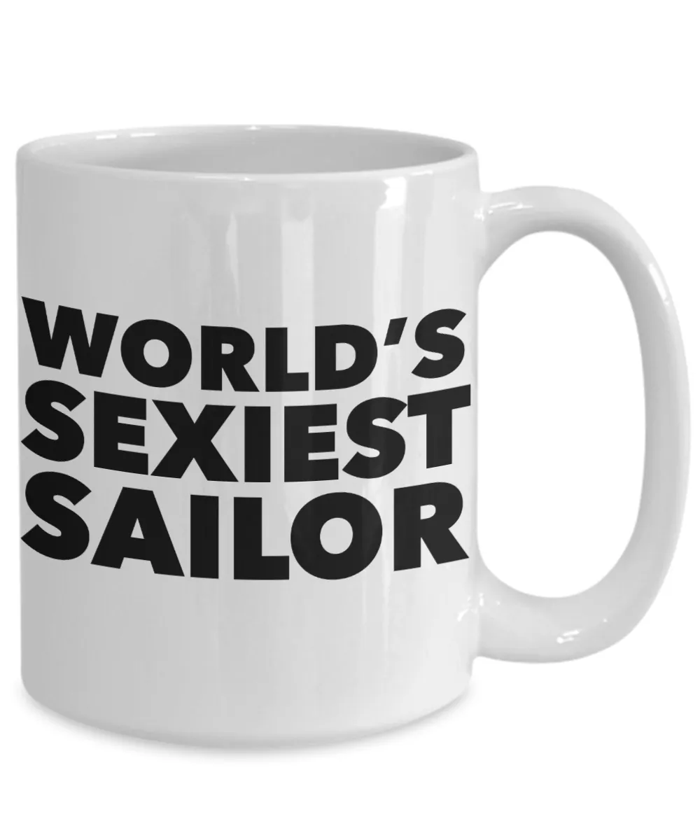 World's Sexiest Sailor Mug Ceramic Coffee Cup