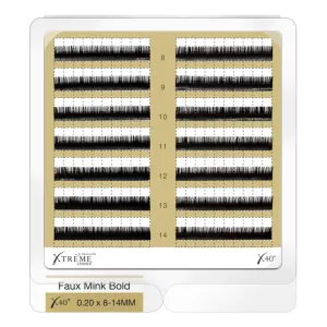 X 40 Faux Mink BOLD