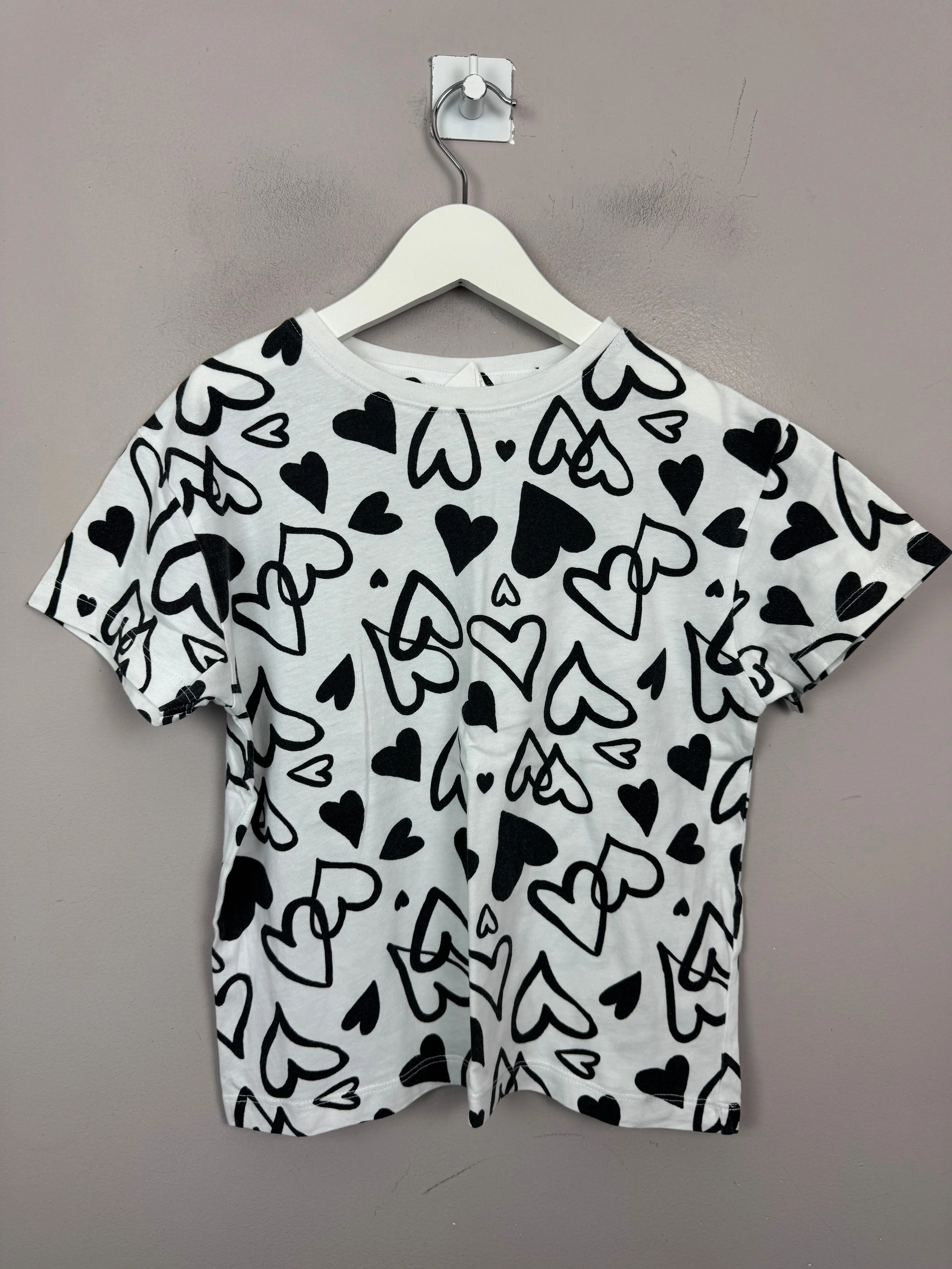 Zara Heart T-shirt 9y
