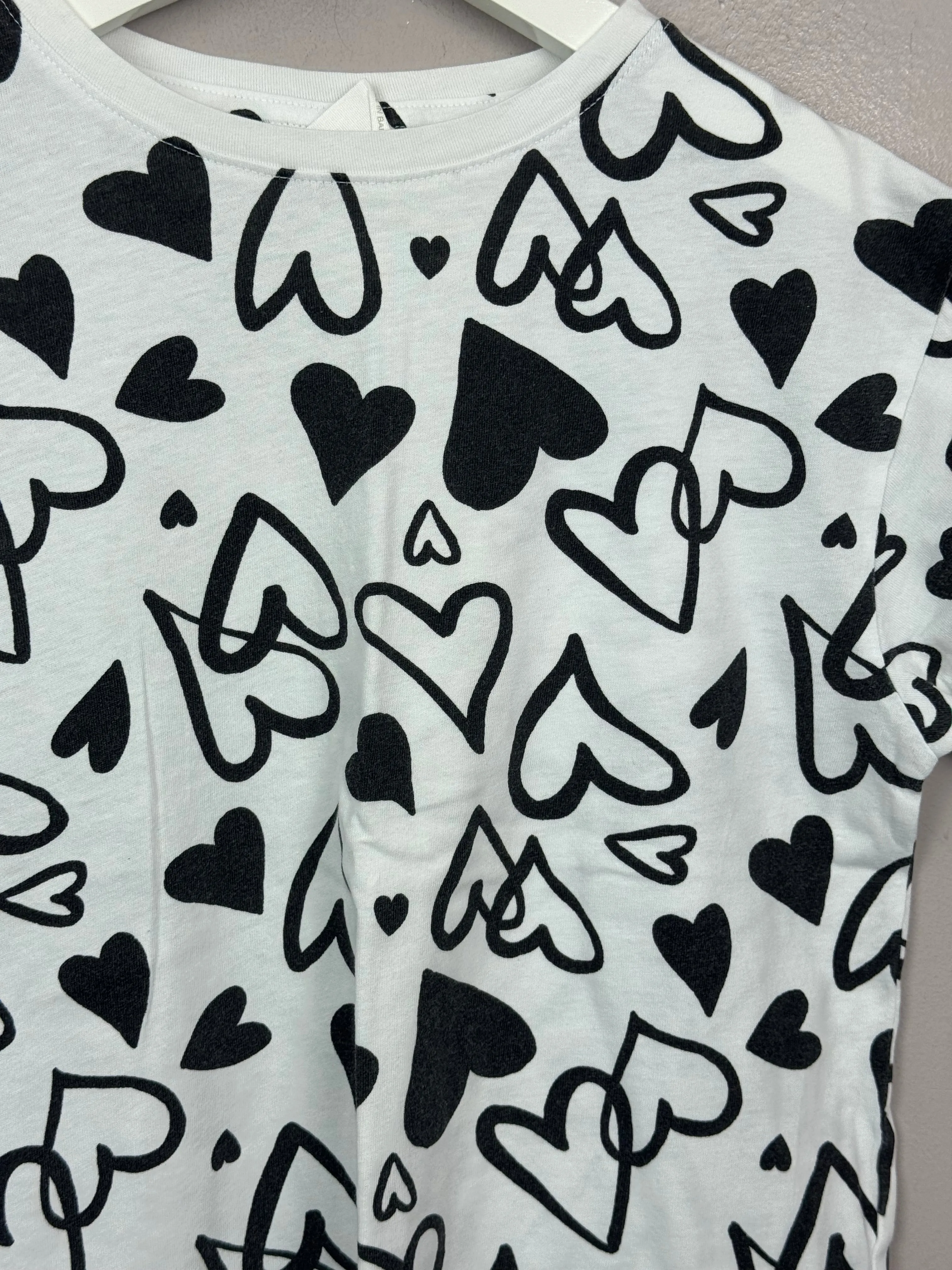 Zara Heart T-shirt 9y