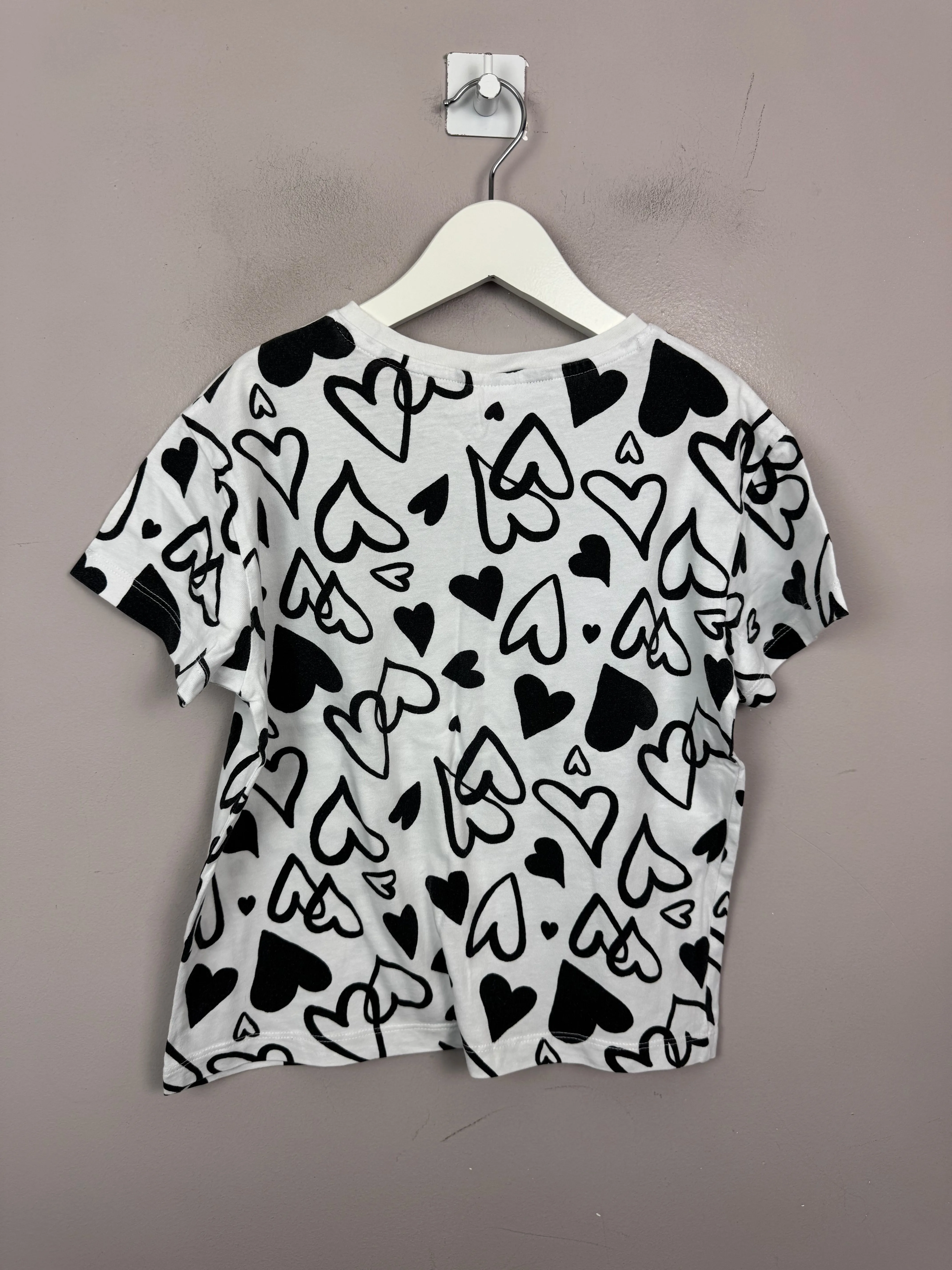 Zara Heart T-shirt 9y