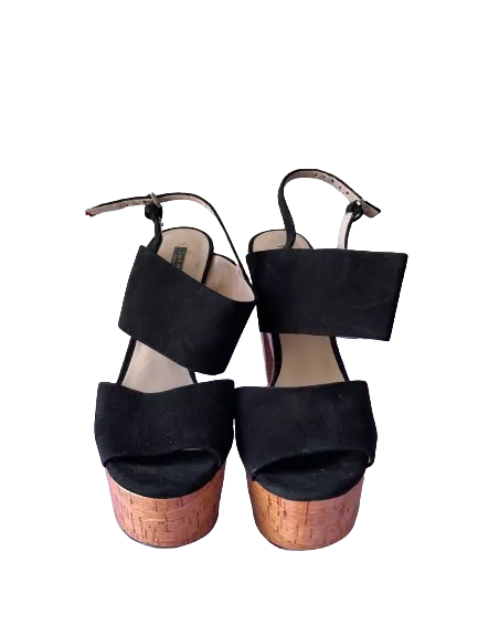 Zara Riveted Platform Heels